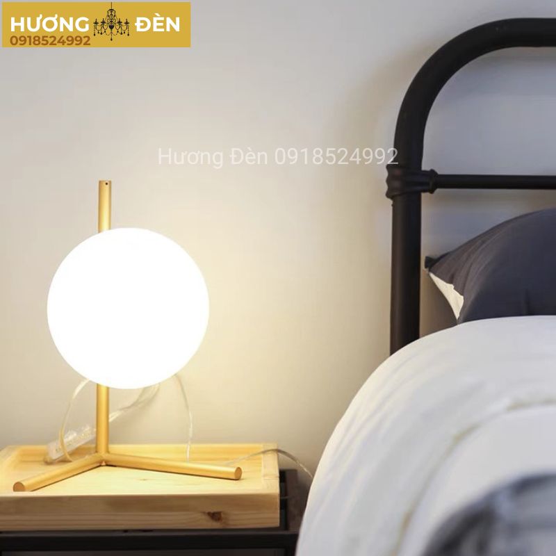 Đèn bàn trang trí phòng ngủ phòng, phòng khách chính hãng DBK2B